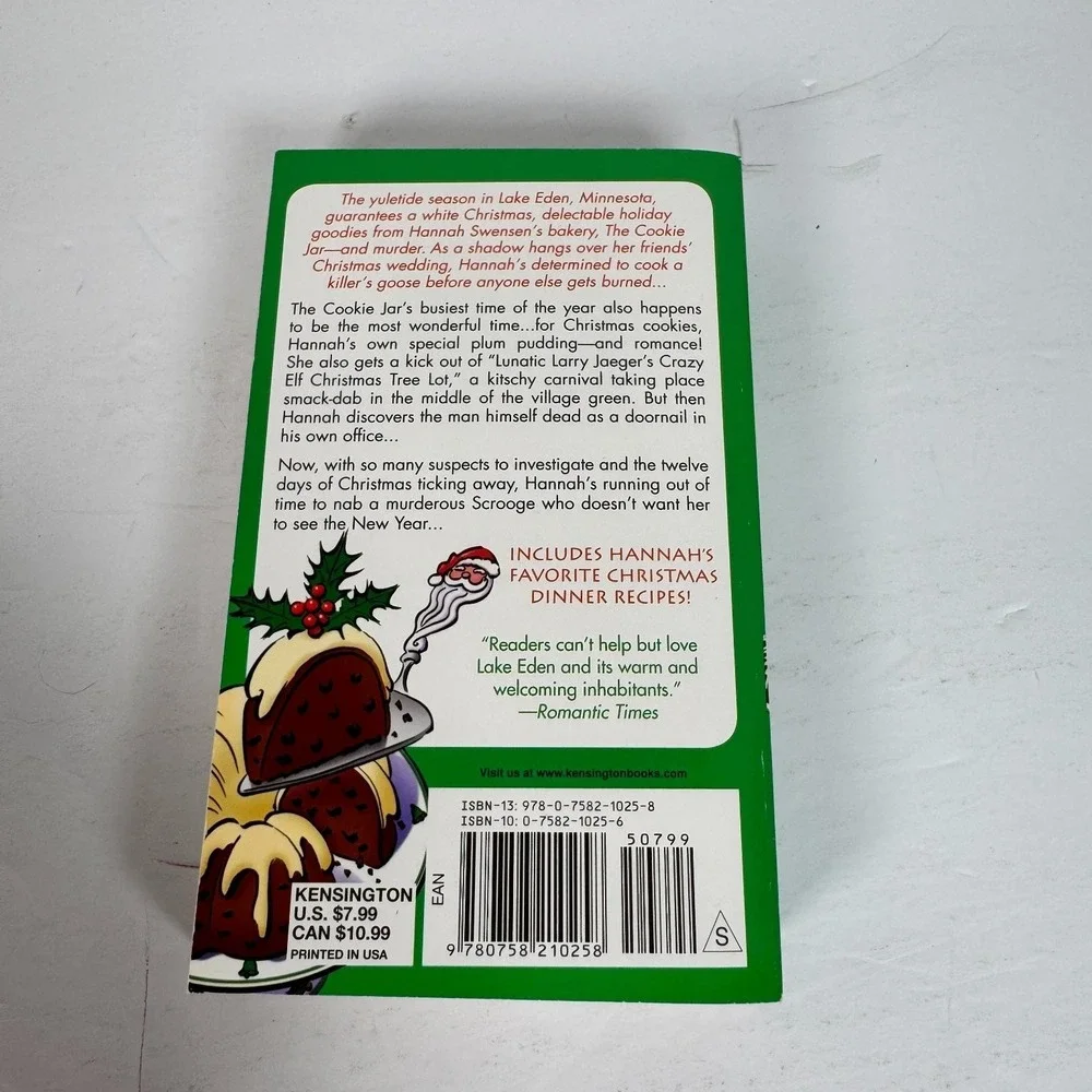 Candy Cane Murder Fluke Levine Meier 2007 1st‎ Mass Market Paperback Holiday